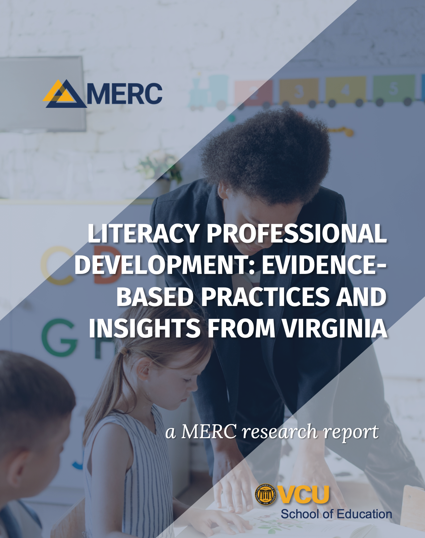 A report cover that reads 